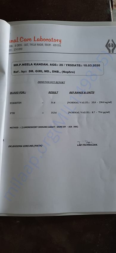 Medical report