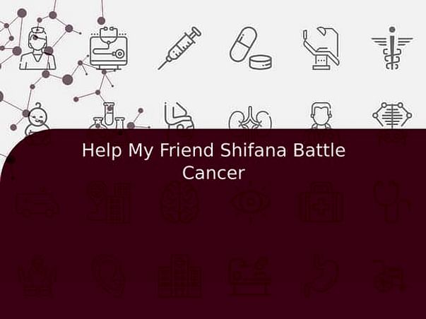 23 Years Old Shifana Needs Your Help Fight Oral Cancer