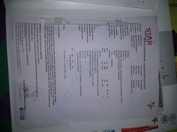 Hospital case sheet