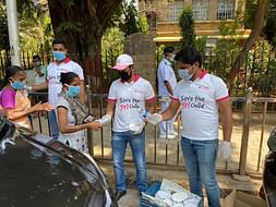 Initiating Food & Groceries Distribution Programme to Daily Wagers