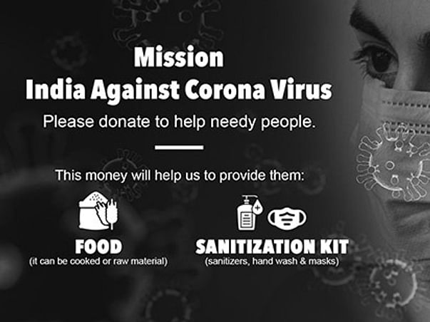 Mission India Against Corona Virus - Please donate to help needy peopl
