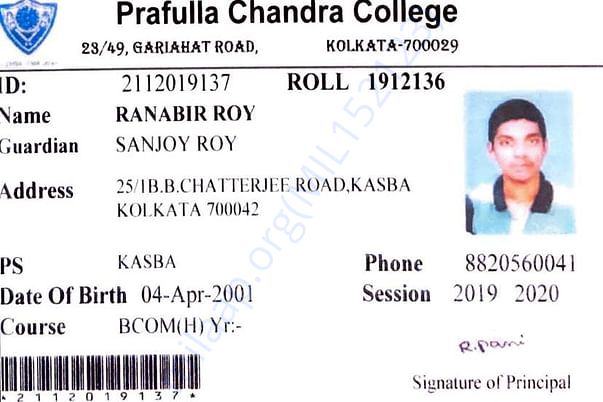 College ID card