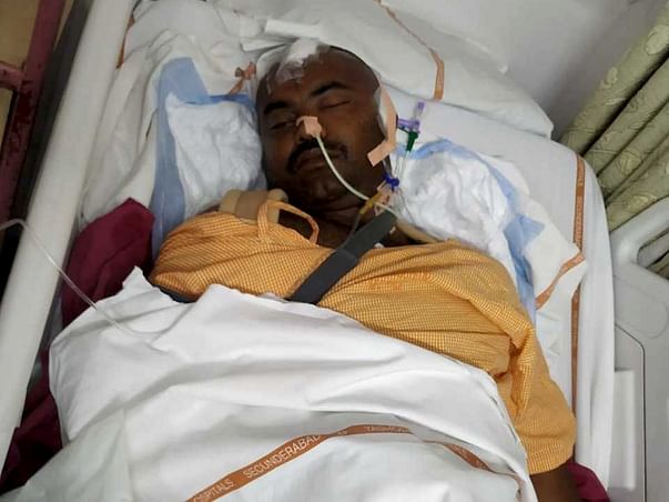 33 years old Bhaskar needs your help to recover from Accident