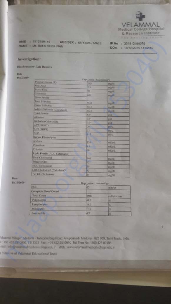 Medical Report