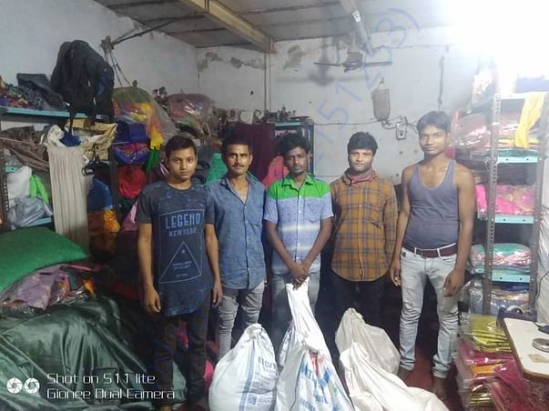 Packing and preparation - by DharmaBharti's Distribution Teeam