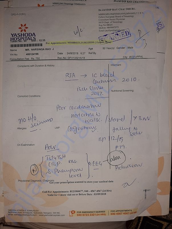 Doctor prescription