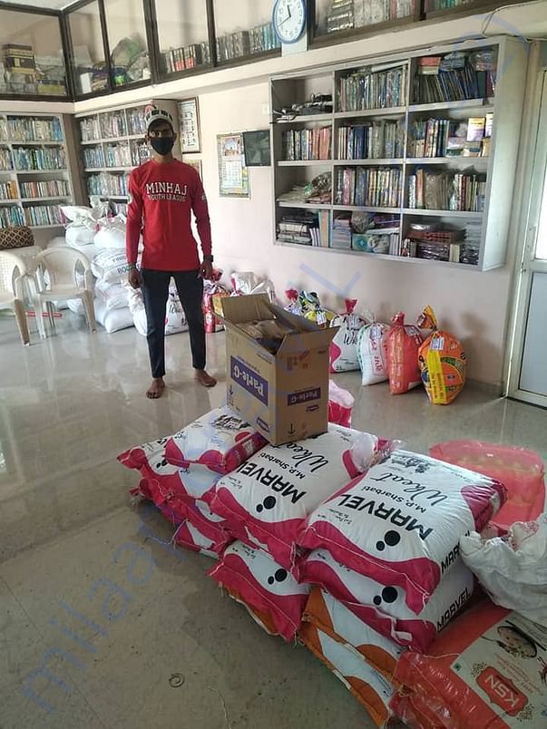MIWF Mundra,Kutch team colunteers ready for food distribution today