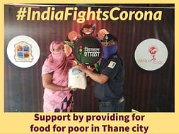 Provide food to the hungry and poor during the lockdown in Thane city