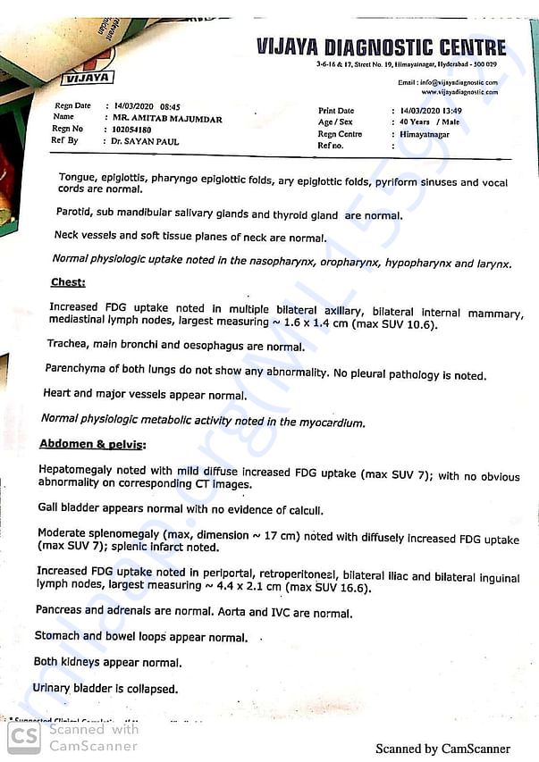 SCAN REPORT
