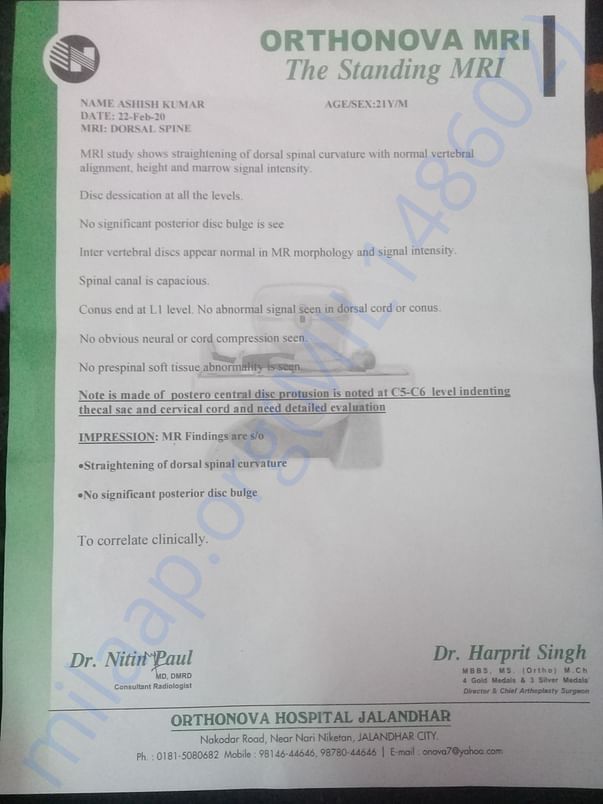 my mri report