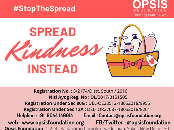 Spread Kindness Not Corona