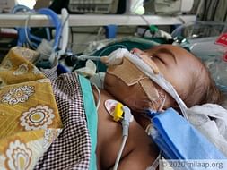 9 months old Surjo Shil needs your help fight pneumonia