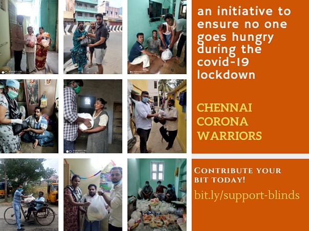Help Daily Wagers and Disabled Families hit by Coronavirus in Chennai