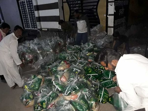 Raising money for who are suffering during the corona crisis