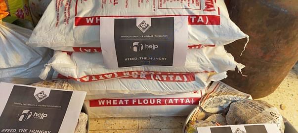 Packets to be used in Community kitchen at Baroda,Gujarat