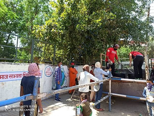 Community Kitchen on Daily basis at Chandigarh for 500+ people