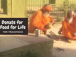Donate for "FOOD FOR LIFE" for Vrajavasis