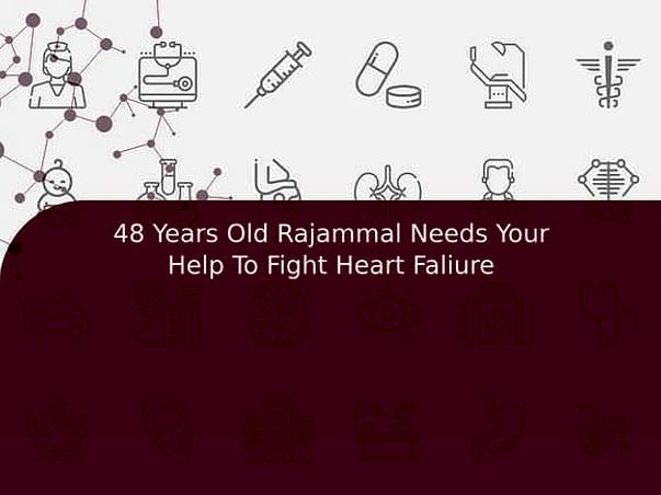 48 Years Old Rajammal Needs Your Help To Fight Heart Faliure