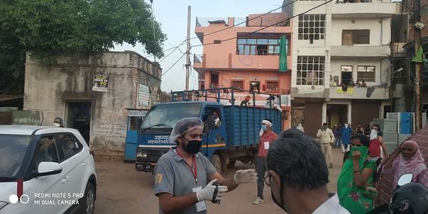 Food material distribution