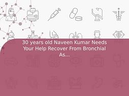 30 years old Naveen Kumar Needs Your Help Recover From Bronchial Asthma