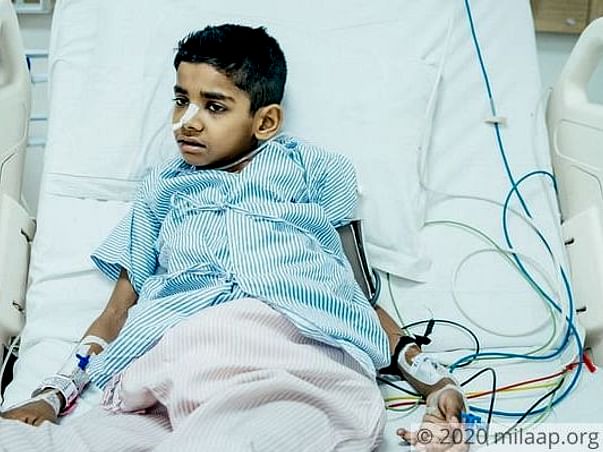 His Tumour Grew 10 Times In Size In One Month, He Needs A Transplant