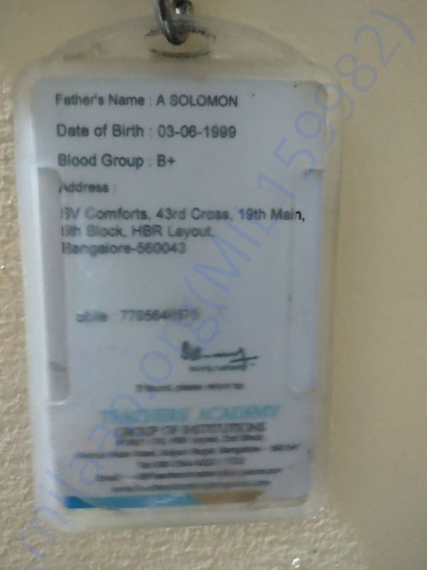 Identity card