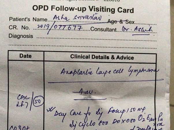 Support Asha Srivastava Recover From Lymphoma