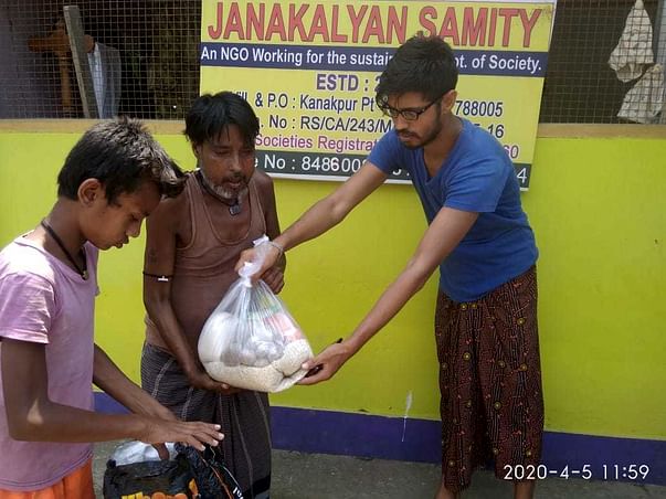 Help me providing relief to the poor suffering due to the lockdown