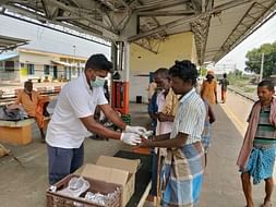 Corona relief - food distribution !!