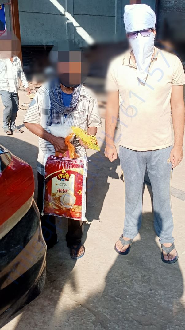 Providing ration to daily wagers