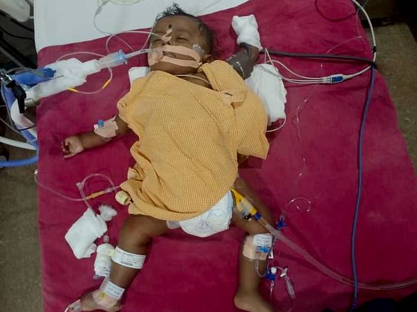 Help B/o Rekha and Prasad K 5 month old Son to fight with cancer.