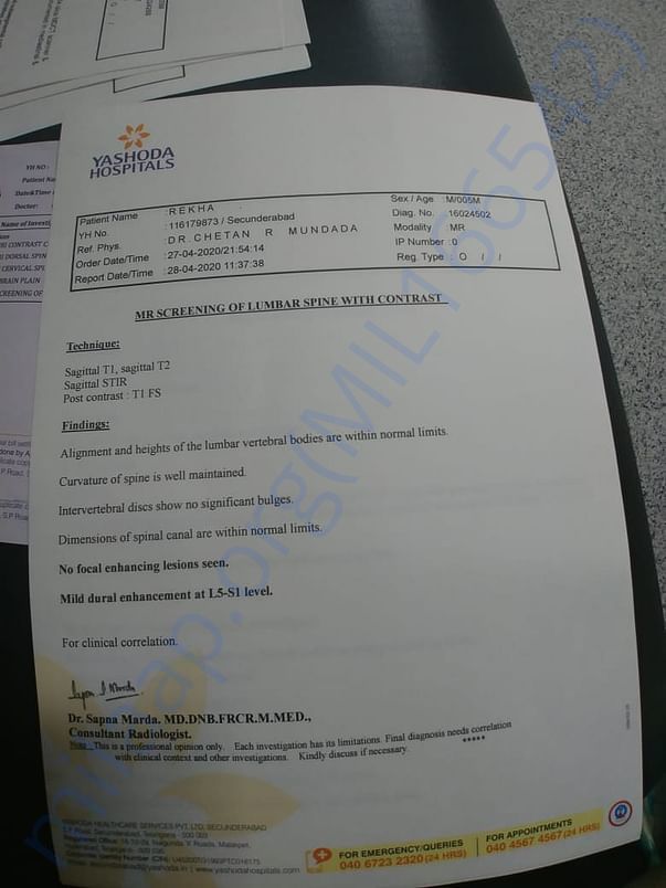Medical Report1