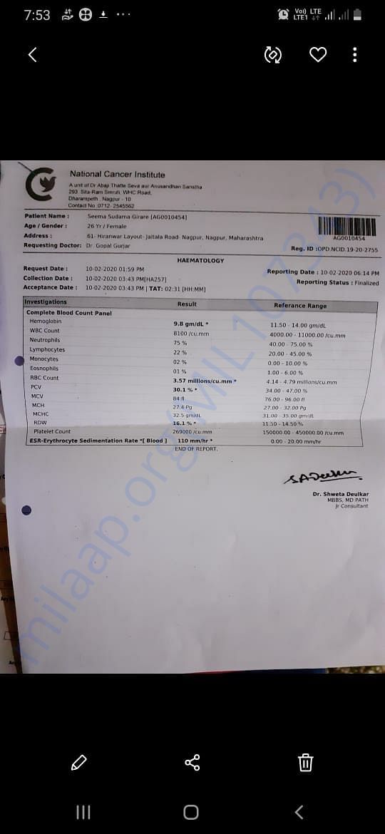 February month test report