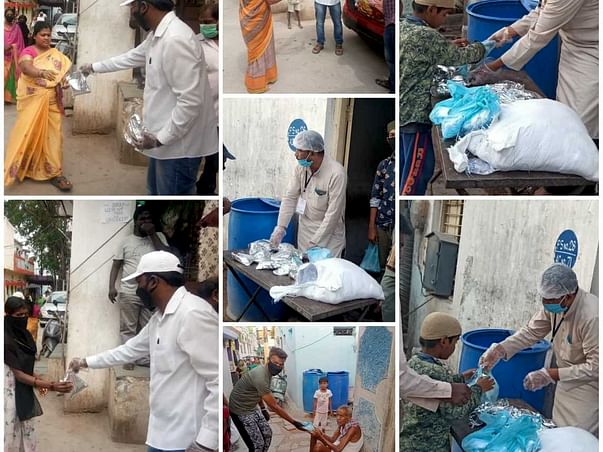 Feed 4800 People In Hyderabad Slums