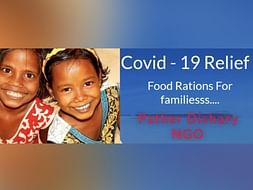 Support Pather Dishary Distribute Food Ration