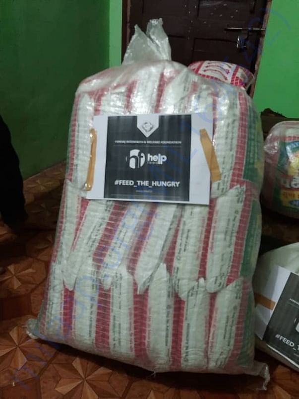 MIWF Helpfeed packet ready for distribution