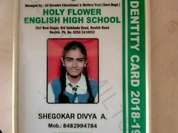 Support To Divya For Complete Higher Education
