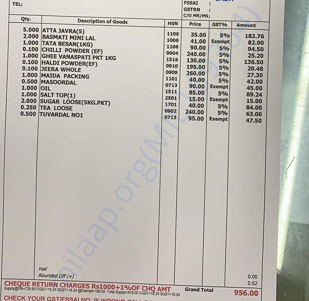 Estimate cost of 1 packet