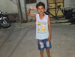 8 years old Hemant needs your help fight acute intestinal blockage