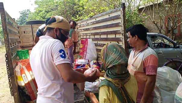 Phase 1 Distribution to 25 families on 17th April