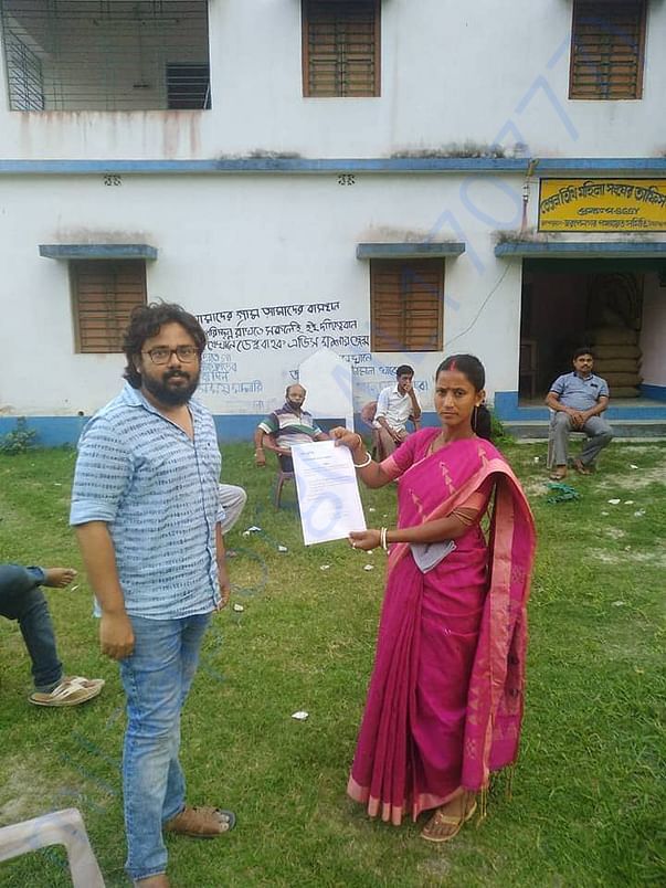 Certificate from Gram Panchayet