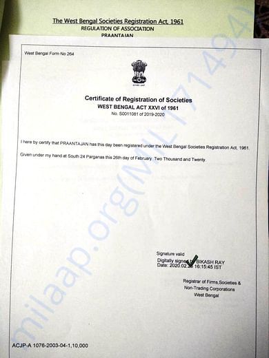 Certificate of Registration