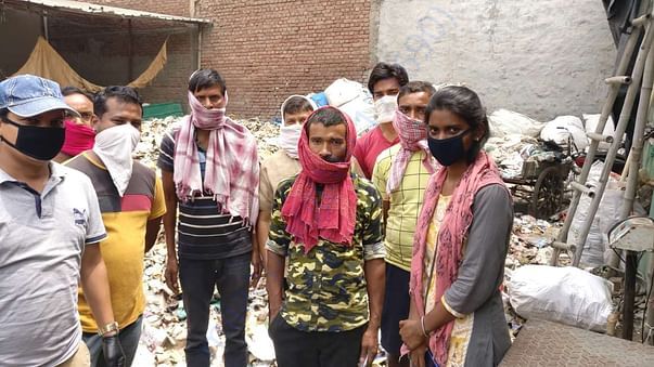 With rag pickers