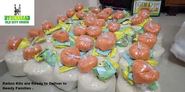 Rations Kits Ready to Deliver to Needy Families