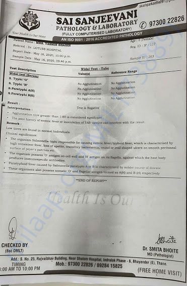 Hospital Reports