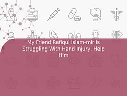 My Friend Rafiqul Islam-mir Is Struggling With Hand Injury, Help Him