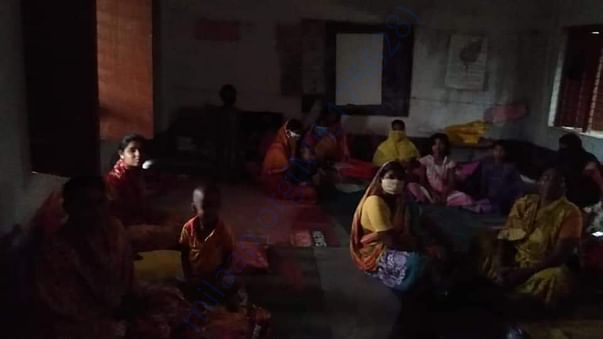 Displaced families at rescue centers facing an uncertain future