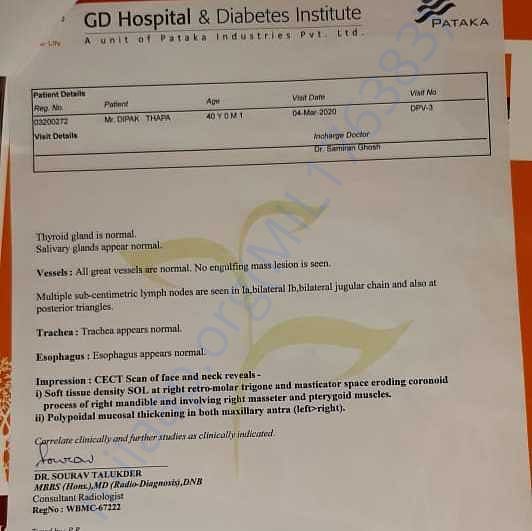 Medical Report