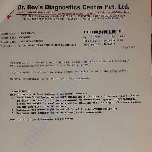 Medical Report