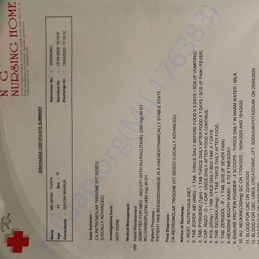 Medical Report